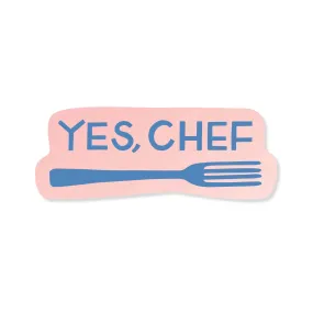 Yes, Chef Sticker by Odd Daughter Paper Co.