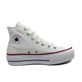 Zapatillas Converse Chuck Taylor All Star Platform Hi White